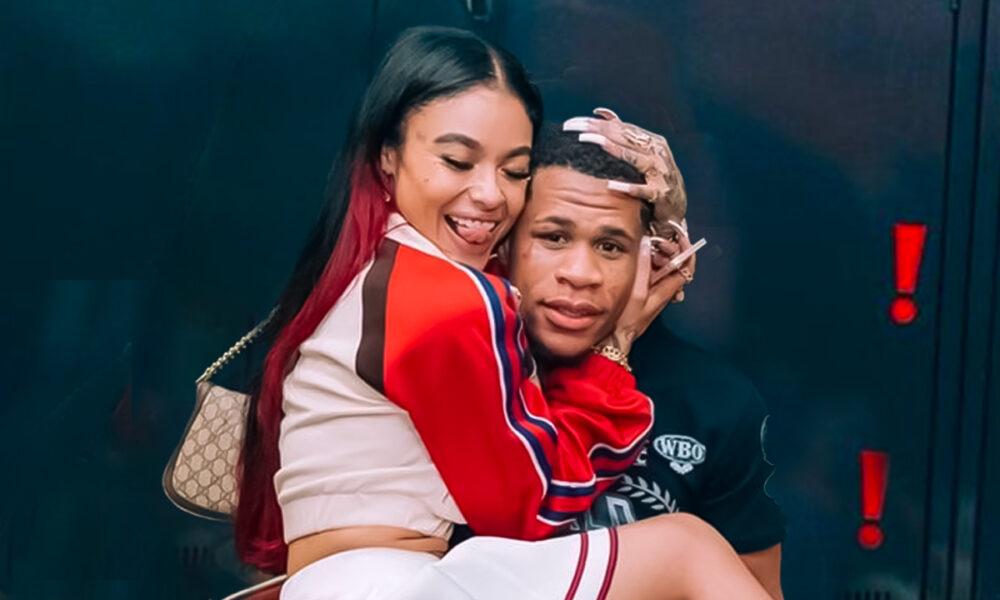Devin Haney and India Love 
